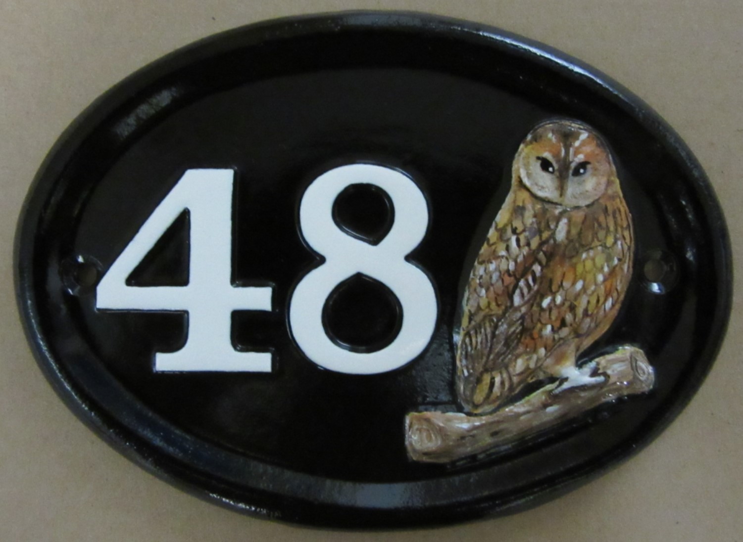 little owl house sign