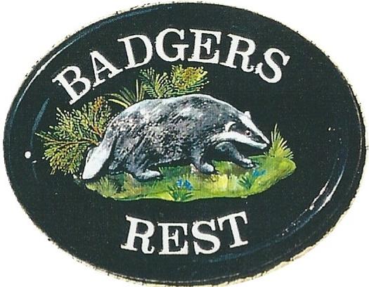 BADGER HOUSE SIGN