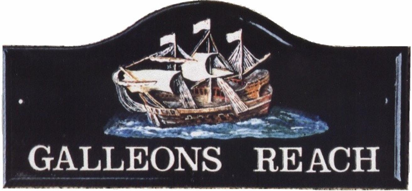 GALLEONS HOUSE SIGNS