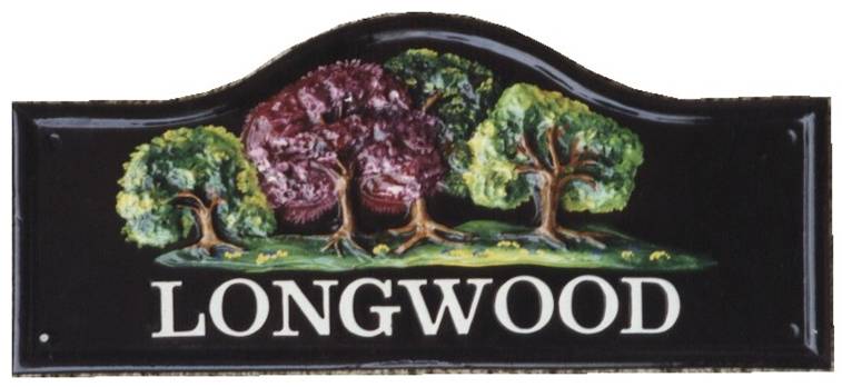 LONGWOOD HOUSE SIGN