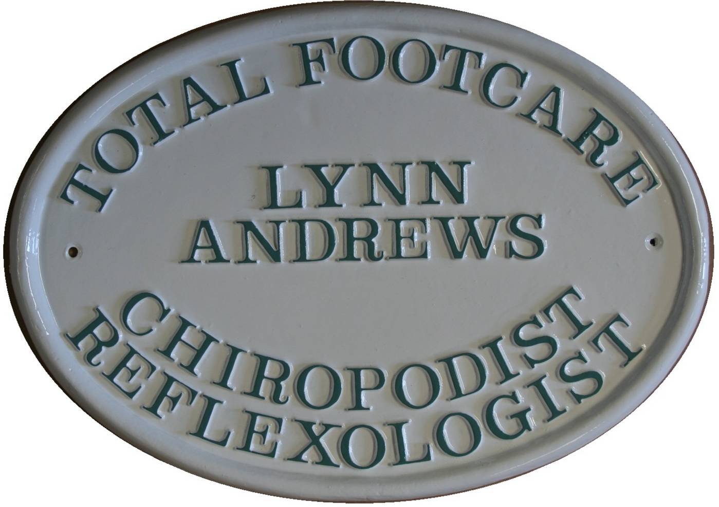 LYNN ANDREWS CHIROPODIST SHOP SIGN