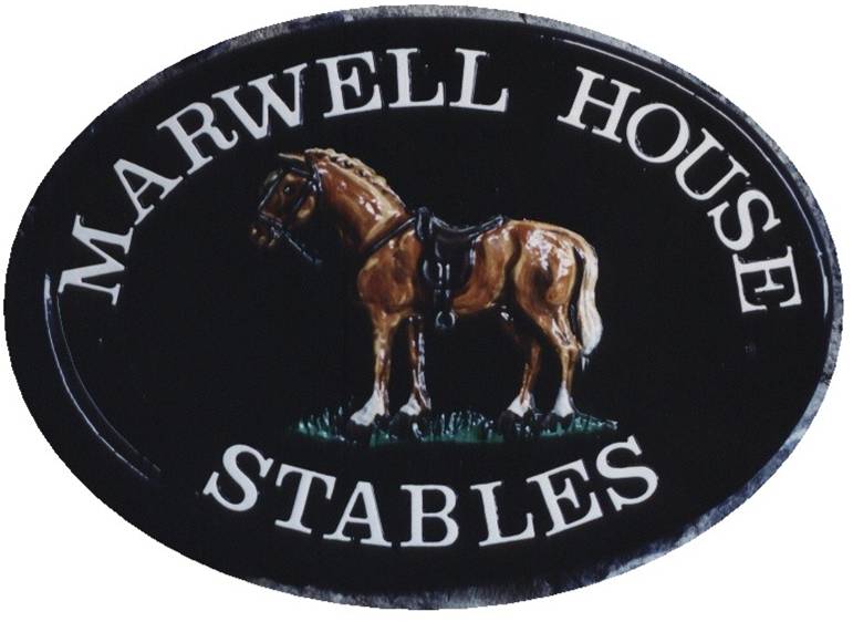 MARWELL /  HORSE HOUSE SIGN