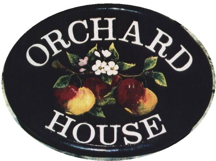 APPLE ORCHARD HOUSE SIGN