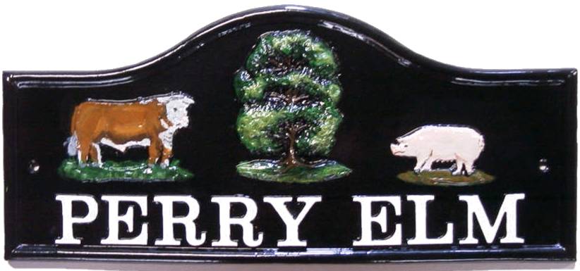 PERRY ELM HOUSE SIGN