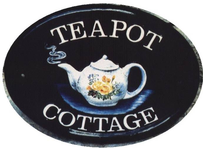 TEAPOT HOUSE SIGN