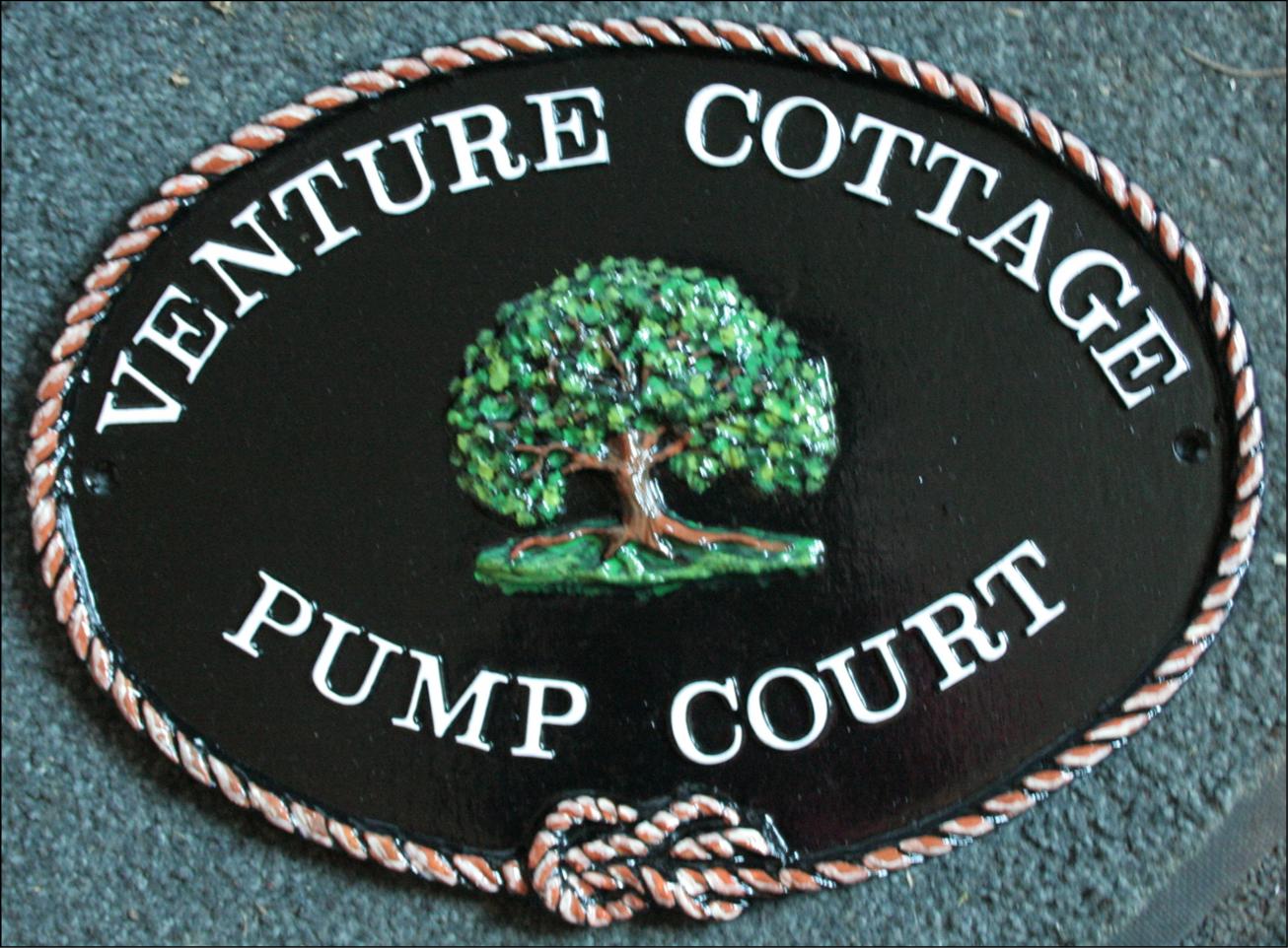 Venture Court house sign