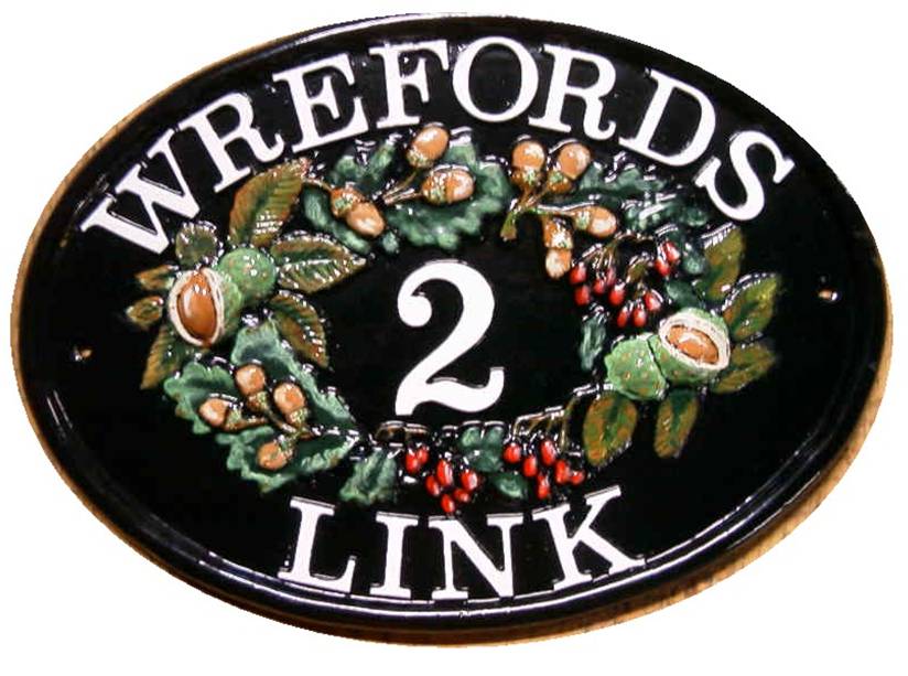 WREFORDS LINK HOUSE SIGN